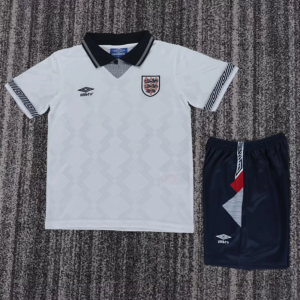 Angleterre Maillot Domicile Retro Enfant