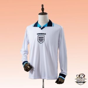 Angleterre Maillot Domicile Retro Manches Longues