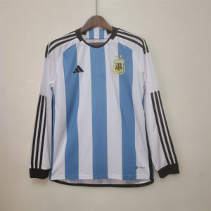 Argentine Maillot Domicile Manches Longues
