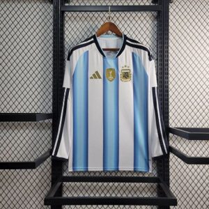 Argentine Maillot Domicile Manches Longues