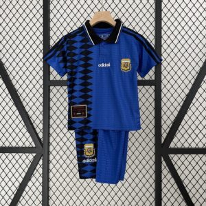 Argentine Maillot Exterieur Retro Enfant