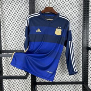 Argentine Maillot Exterieur Retro Manches Longues