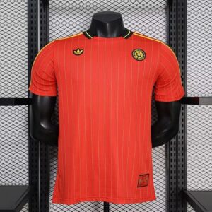 Belgique Maillot Domicile Retro Version Joueur