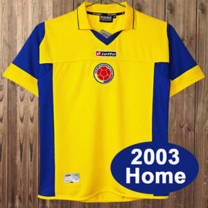 Colombie Maillot Domicile Retro