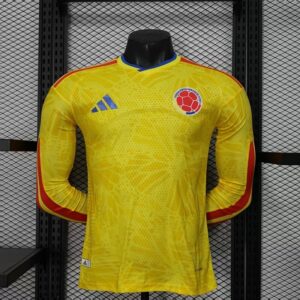 Colombie Maillot Domicile Version Joueur Manches Longues