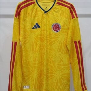 Colombie Maillot Domicile Version Joueur Manches Longues