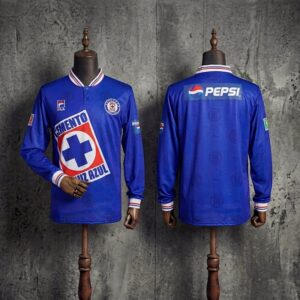 Cruz Azul Maillot Domicile Retro Manches Longues