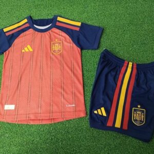 Espagne Maillot Domicile Enfant Version Joueur