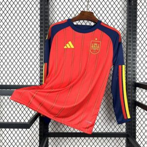 Espagne Maillot Domicile Manches Longues