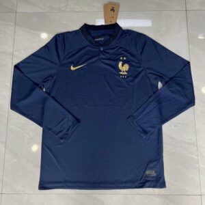 France Maillot Domicile Manches Longues