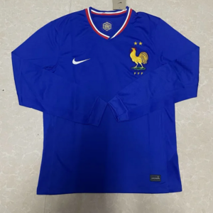 France Maillot Domicile Manches Longues