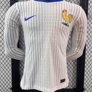 France Maillot Exterieur Version Joueur Manches Longues