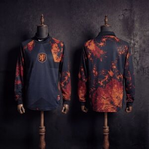 Pays-Bas Maillot Domicile Manches Longues