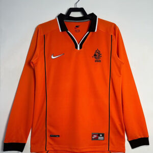 Pays-Bas Maillot Domicile Retro Manches Longues