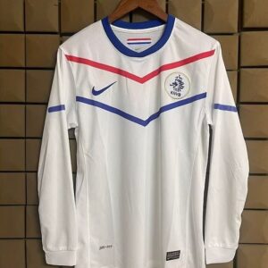 Pays-Bas Maillot Exterieur Retro Manches Longues