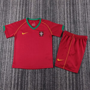 Portugal Maillot Domicile Retro Enfant